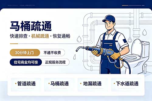 枝江马桶疏通